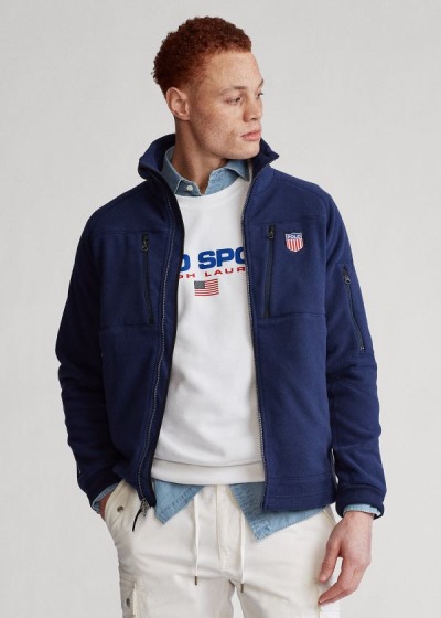 Men's Polo Ralph Lauren Polo Shield Fleece Jackets | 745391BTA